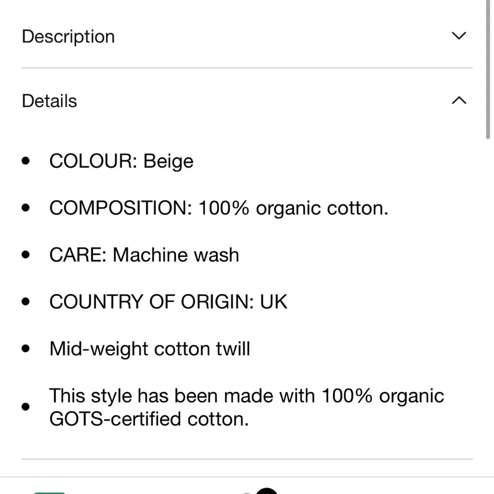 Raey Straight Leg Chino - Picture 9 of 13